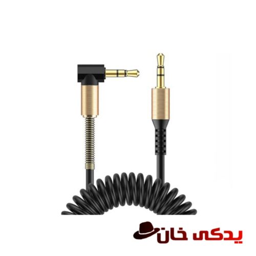 کابل AUX فنری سرکج