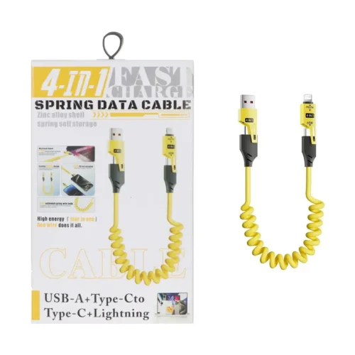 کابل 4 کاره SPRING DATA CABLE مدل S229